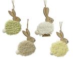 Decoris Hanger konijn | 0,6 x 8,5 12 cm In verschillende, Diversen, Pasen, Nieuw, Ophalen of Verzenden