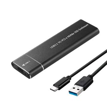 M.2 NVMe SSD Externe Behuizing - USB Type-C - 10Gbps - USB beschikbaar voor biedingen