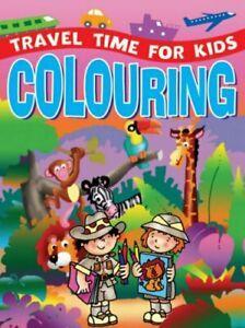 Time Travel for Kids Colouring (Travel Time for Kids) By, Boeken, Overige Boeken, Zo goed als nieuw, Verzenden