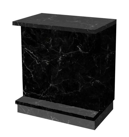 Marmeren toonbank met planken 90 cm C-PEC-004, Zakelijke goederen, Kantoor en Winkelinrichting | Winkel en Inventaris
