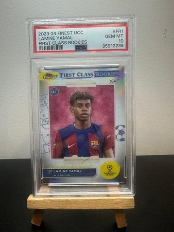 2023/24 Topps Finest UCC Lamine Yamal #FR1 First Class beschikbaar voor biedingen