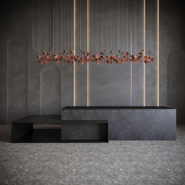 Kroonluchter - Staal - PLAIN 3 rust LGH0921, Antiek en Kunst, Antiek | Lampen