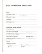 1973 ROLLS ROYCE | BENTLEY CORNICHE INSTRUCTIEBOEKJE ENGELS, Auto diversen, Handleidingen en Instructieboekjes