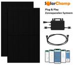 2 zonnepanelen plug en play set met Jinko full black 435Wp, Nieuw, Compleet systeem, Ophalen of Verzenden, 200 wattpiek of meer