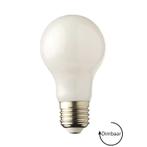 E27 LED lamp wit melkglas | 7.5 watt 2700K warm wit dimbaar, Nieuw, E27 (groot), Sfeervol, 60 watt of meer