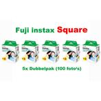 5x Fujifilm Instax SQUARE film dubbelpak (100 fotos), Ophalen of Verzenden, Nieuw