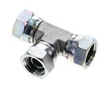 T-koppeling G1/2 Binnendraad Staal hydrauliek 300bar, Verzenden, Nieuw