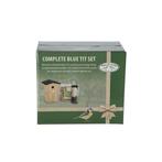 Pimpelmeespakket - Vogelhuis en Vogelvoeding - Tuinaccessoir, Verzenden, Nieuw