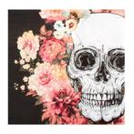 Dia De Los Muertos Servetten Papier 33cm, Hobby en Vrije tijd, Feestartikelen, Verzenden, Nieuw