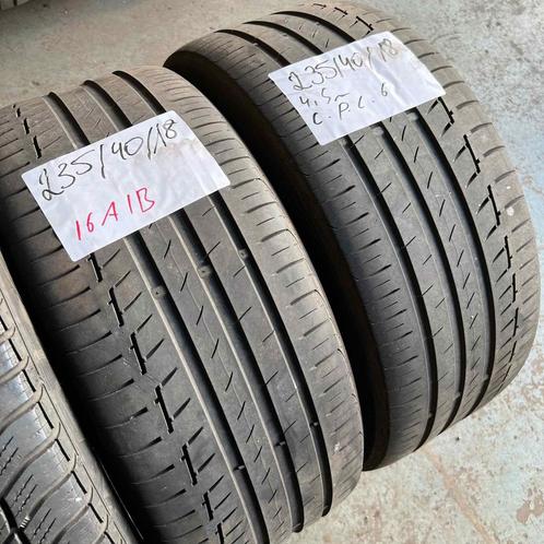 2 x Continental PremiumContact 6 235-40-18 Zomerbanden 4,5mm, Auto-onderdelen, Banden en Velgen, 18 inch, Zomerbanden, 235 mm