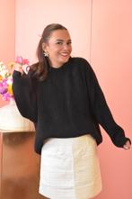 Gebreide trui uni zwart, Kleding | Dames, Truien en Vesten, Ophalen of Verzenden, Nieuw, Zwart