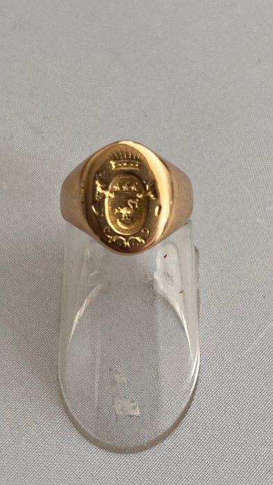 Ring - 18 karaat Geel goud, Sieraden, Tassen en Uiterlijk, Ringen