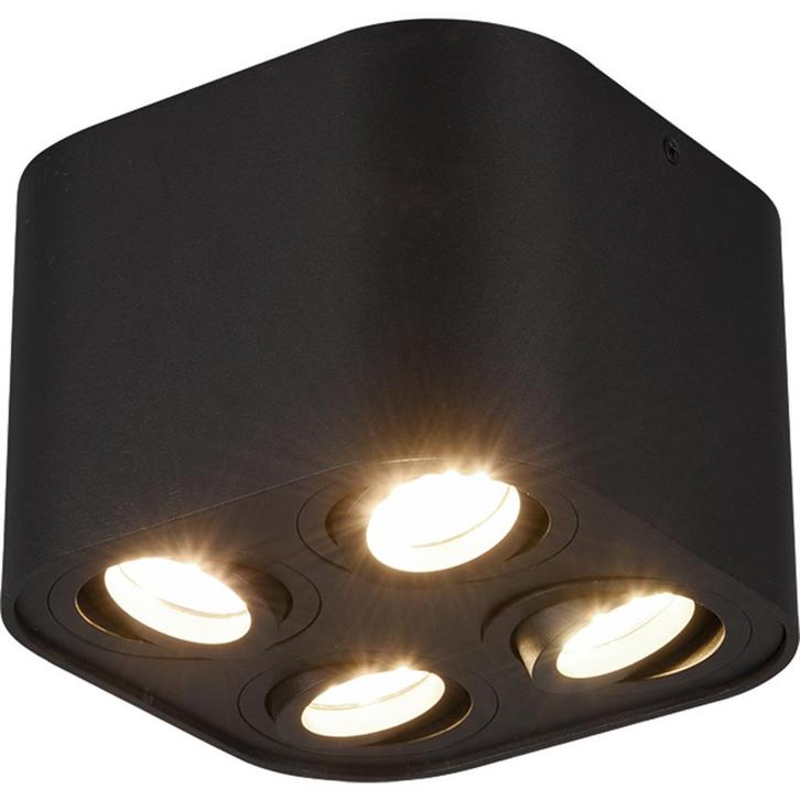 LED Plafondlamp - Plafondverlichting - Trion Cosmin - GU10, Huis en Inrichting, Lampen | Plafondlampen, Nieuw, Metaal, Ophalen of Verzenden