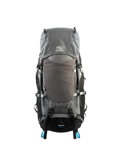 Highlander rugzak Novar Rucksack 60 + 5 liter - Grijs, Sieraden, Tassen en Uiterlijk, Tassen | Rugtassen, Nieuw, Trekking, Waterdicht