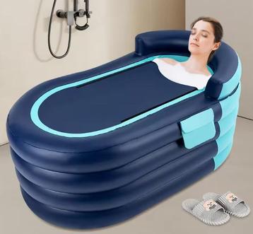 Groot zwembad met ergonomische rugleuning en oplaadbare pomp beschikbaar voor biedingen