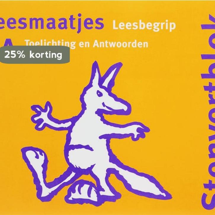 Stenvert Leesmaatjes / 5a Begrijpend lezen / Toelichting en, Boeken, Schoolboeken, Gelezen, Verzenden