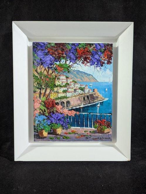P. Di Pasquale (XX-XXI) - Promontorio di Amalfi, Antiek en Kunst, Kunst | Schilderijen | Klassiek
