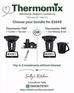 Thermomix TM7 + 2nd Mixing Bowl | Offer valid to 02/03, 4 liter of meer, Verzenden, Nieuw, 3 snelheden of meer