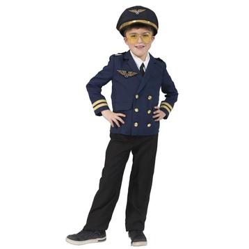 Piloot verkleed jasje voor kinderen - Piloten kleding