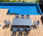 Tuintafel Vegas XL Donkergrijs Uitschuifbaar 260/300 cm, Tuin en Terras, Verzenden, Nieuw