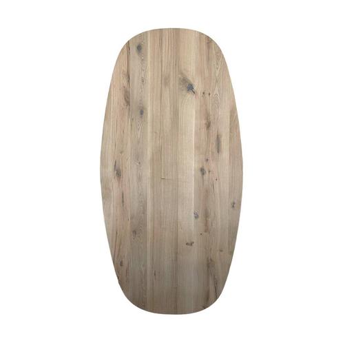 Deens ovaal met facetrand, Huis en Inrichting, Tafels | Eettafels, Nieuw, Verzenden