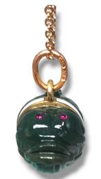 Hanger - 14 karaat Geel goud, Juwelen 56k Keizerlijk, Sieraden, Tassen en Uiterlijk, Antieke sieraden