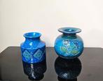 Bitossi - Aldo Londi - Bloempot (2) - Rimini Blu - Keramiek