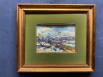 Nicola Canzanella (1929-2014) - Paesaggio innevato, Antiek en Kunst, Kunst | Schilderijen | Klassiek