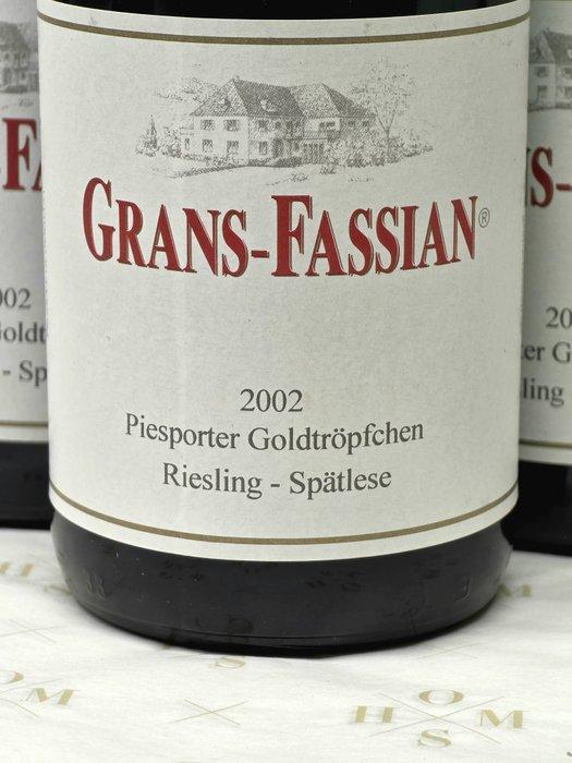 2002 Grans-Fassian Piesporter Goldtröpfchen Riesling -, Verzamelen, Wijnen