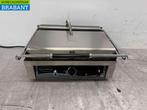 RVS Combisteel Contactgrill Paninigrill Grill Ribbel 230V, Ophalen of Verzenden, Gebruikt