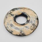 Sino-Siberian - Qijia cultuur Jade Ritual Bi Disc Talisman, Antiek en Kunst