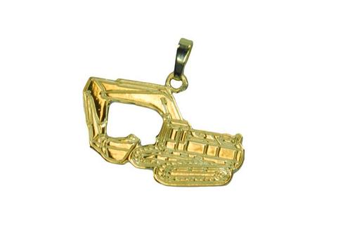 Hanger Caterpillar Goud, Sieraden, Tassen en Uiterlijk, Kettingen, Verzenden