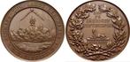 Bronze-medaille 1890 Wuppertal-elberfeld, Stadt, Verzenden