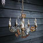 Kroonluchter - Staal, Kristal - Kristallen bloemen