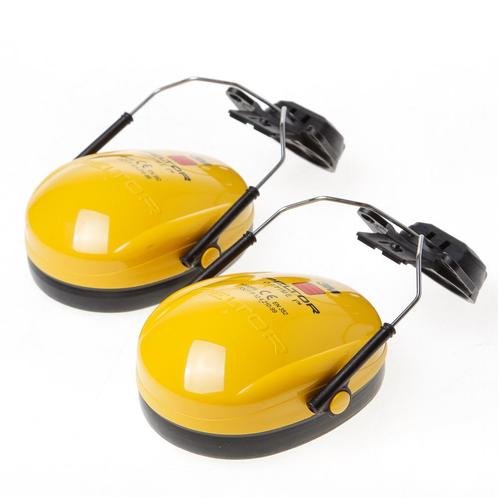 PELTOR GEHOORBESCHERMING HELMOORKAP OPTIME I+P3 GEEL, Doe-het-zelf en Verbouw, Gehoorbeschermers, Verzenden