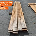 Thermo Vuren Zweeds Rabat 4200-5100x185x14-22mm, Doe-het-zelf en Verbouw, Platen en Panelen, Ophalen of Verzenden, Nieuw