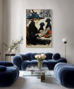 Flavia Delgado - RETRATO CON DOS PERROS XL (NO RESERVE)