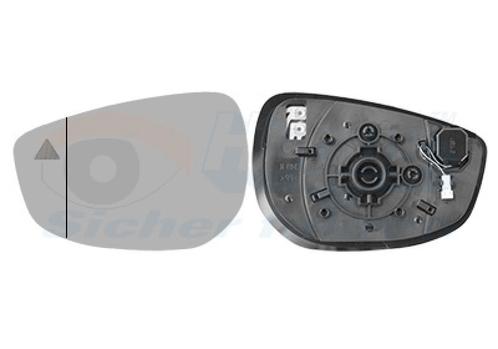 SPIEGELGLAS MET PAD VOOR MAZDA CX-30 2019- DGL2691GY, Auto-onderdelen, Spiegels, Nieuw, Ophalen of Verzenden