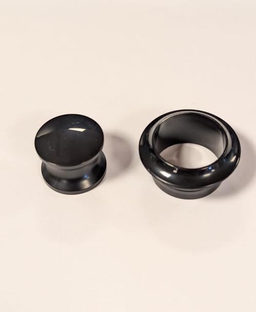 Knop+Ring Pushlock Zwart 2st., Caravans en Kamperen, Kampeeraccessoires, Nieuw