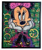 MoonTje - Shy Minnie Loves Gucci., Antiek en Kunst, Kunst | Schilderijen | Modern