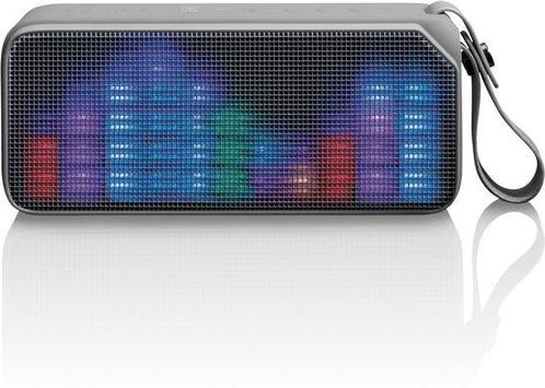 Lenco BT-190 Light Draadloze stereoluidspreker 7W Grijs, Audio, Tv en Foto, Luidsprekers, Verzenden