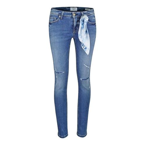 Cambio • blauwe Parla destroyed • 36, Kleding | Dames, Broeken en Pantalons, Blauw, Nieuw, Maat 36 (S), Verzenden