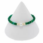 Zonder minimumprijs - Armband - 18 karaat Geel goud Parel -, Nieuw