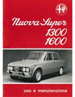 1975 ALFA ROMEO GIULIA NUOVA SUPER INSTRUCTIEBOEKJE, Auto diversen, Handleidingen en Instructieboekjes