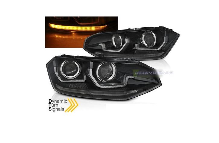 Xenon Look Dynamische LED Koplampen voor VW Polo 6 2G AW, Auto diversen, Tuning en Styling, Ophalen of Verzenden