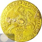 Nederland, Utrecht Halve gouden rijder van 7 gulden 1760, Postzegels en Munten, Munten | Nederland
