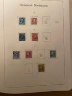 Nederland 1852/1945 - Verzameling in rood Leuchtturm album -, Postzegels en Munten, Gestempeld