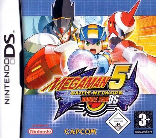 DS Mega Man Battle Network 5: Double Team, Spelcomputers en Games, Games | Nintendo DS, Zo goed als nieuw, Verzenden