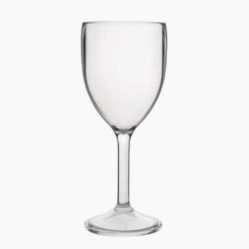 Polycarbonaat wijnglazen - 30cl - 12 stuks, Zakelijke goederen, Horeca | Keukenapparatuur, Nieuw in verpakking, Verzenden