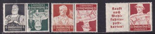 Duitse Rijk 1934 - Zusammendrucke aus H.Blättern 101 und 102, Postzegels en Munten, Postzegels | Europa | Duitsland